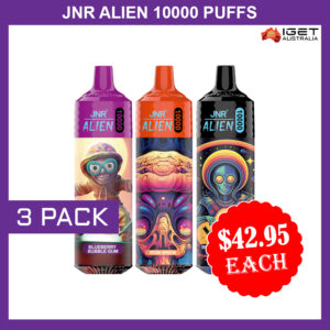 JNR ALIEN 10000 PUFFS – 3 PACK