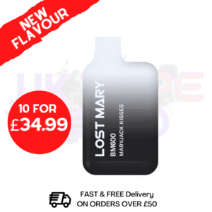 MaryJack Kisses (NEW) Lost Mary 600 Puff Bars Pack Of 10 BM600