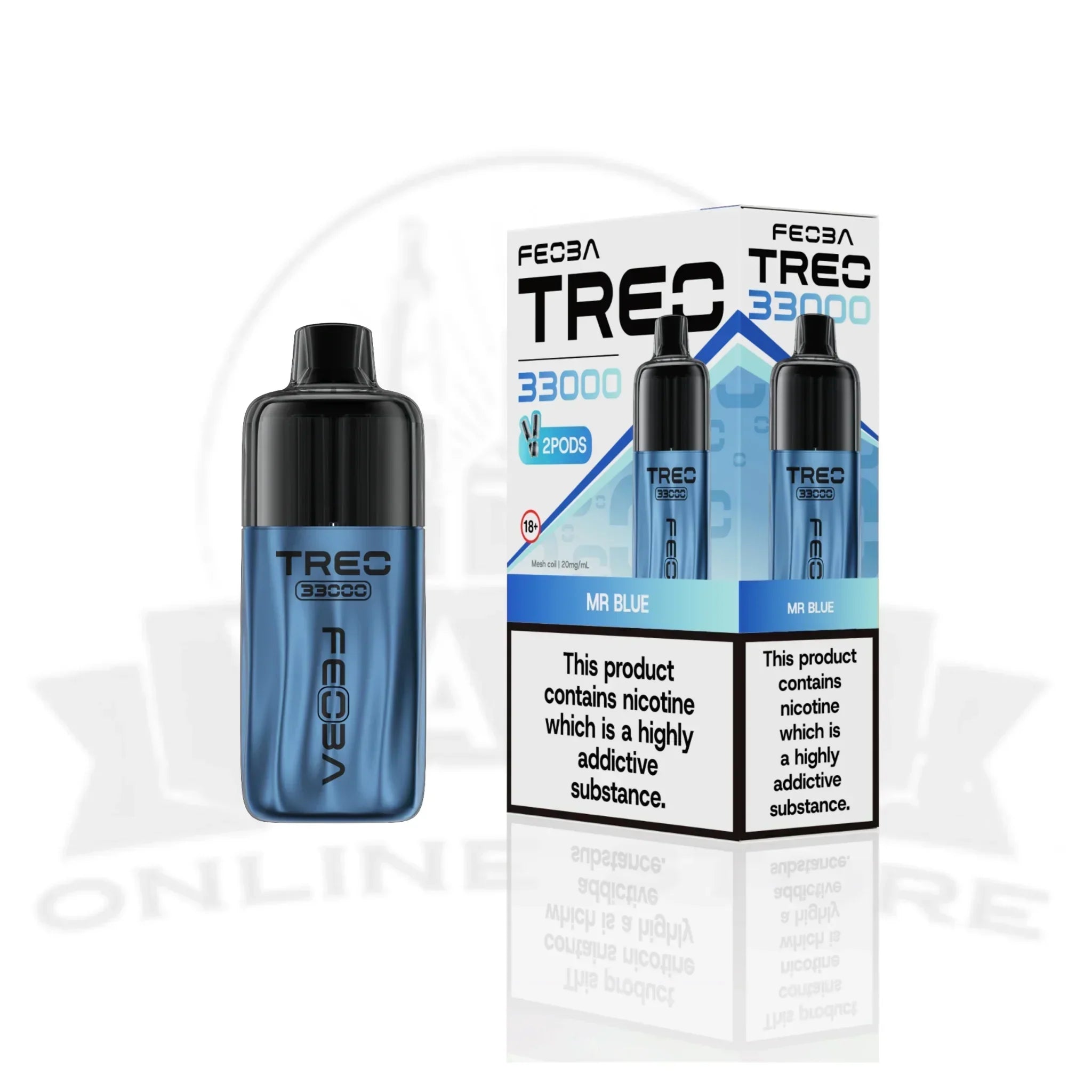 feoba treo 33000 puffs prefilled pod kit