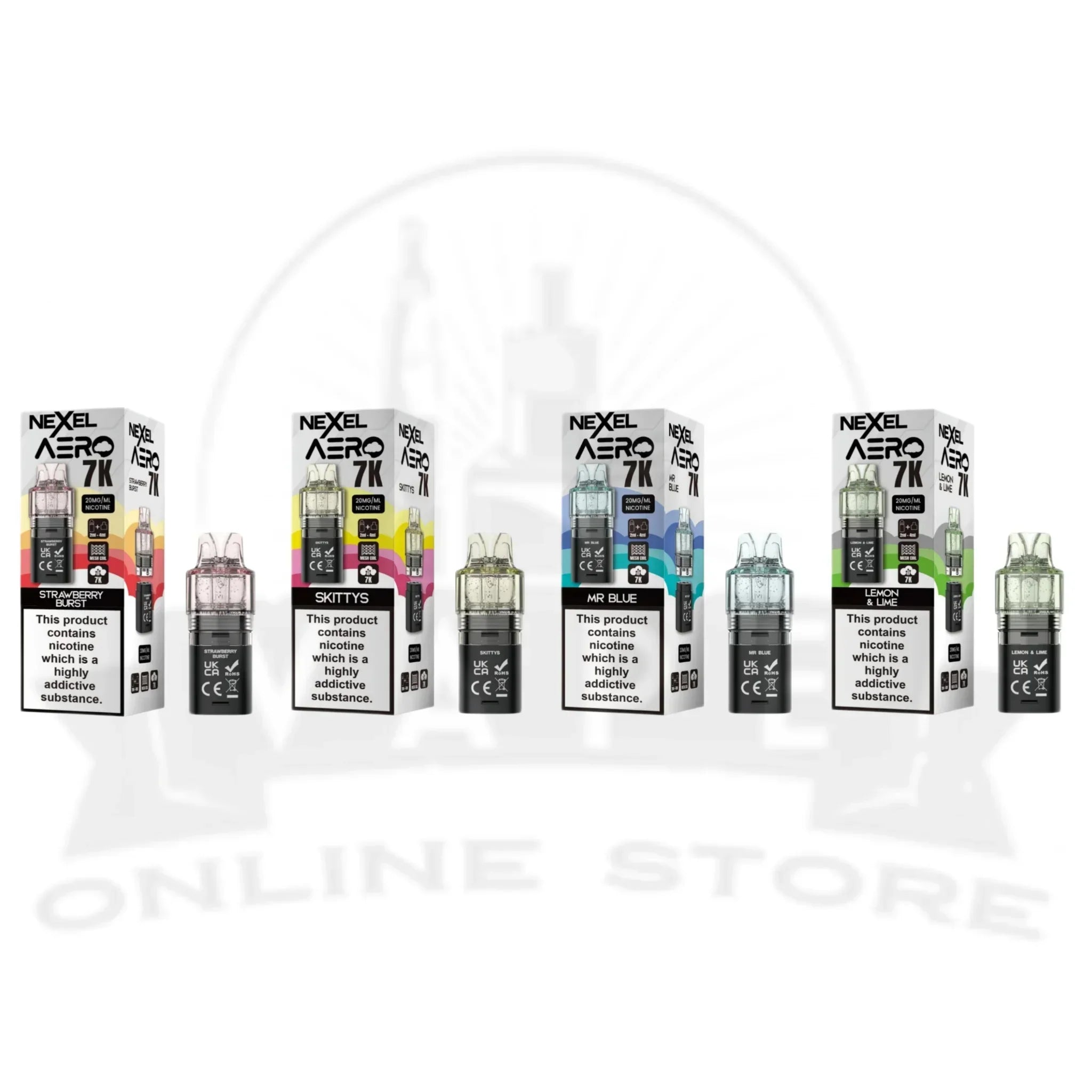 Nexel Aero 7000 Replacement Pods
