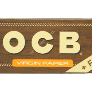 OCB Rolling Papers - Virgin Unbleached 1¼ Size w/ Filters