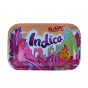 RAW Metal Rolling Tray - 11" x 7" - Indica