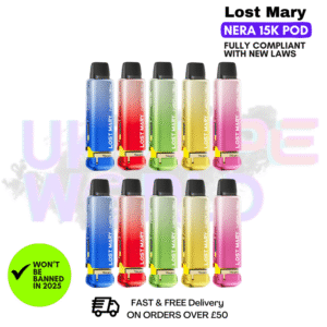 MIXED FLAVOURS Lost Mary Nera15K REFIL Box OF 10