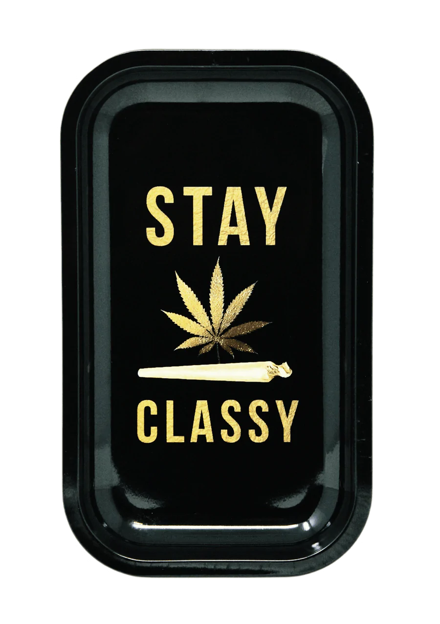 Metal Rolling Tray - Stay Classy