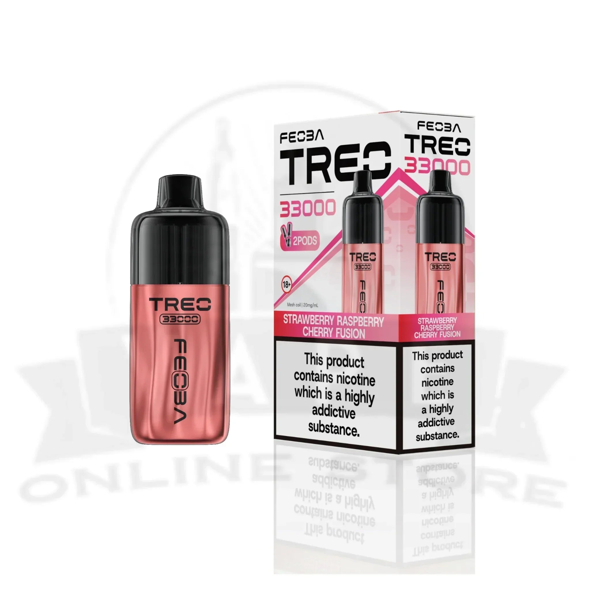 feoba treo 33000 puffs prefilled pod kit