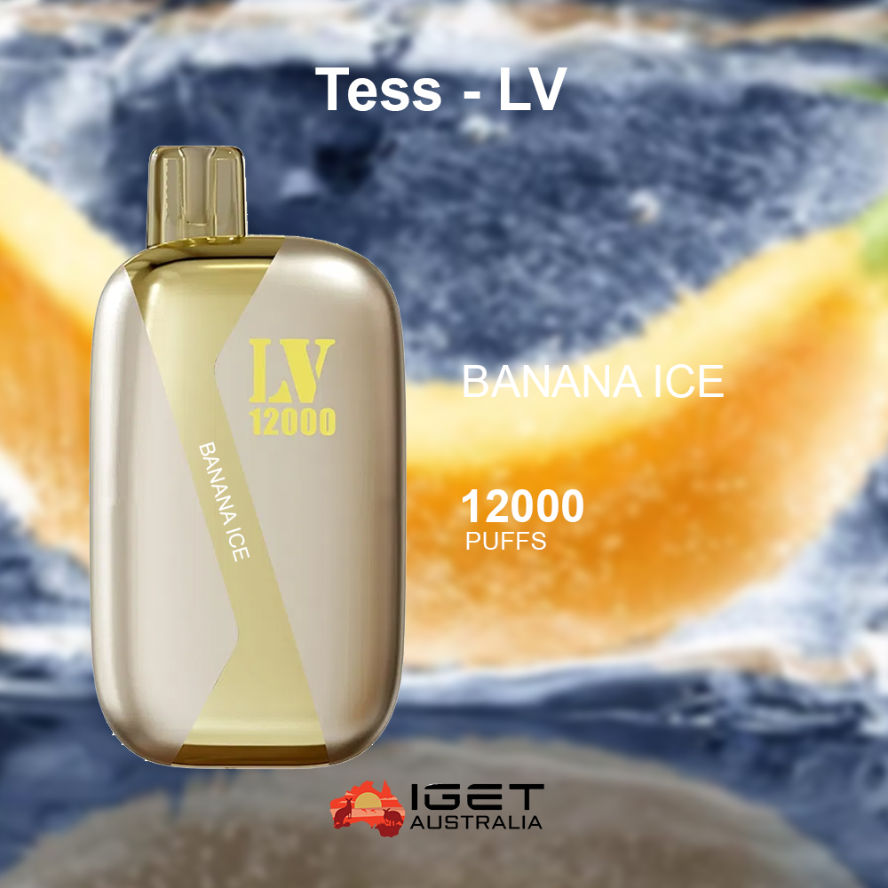 TESS-LV BANANA ICE – 12000 PUFFS