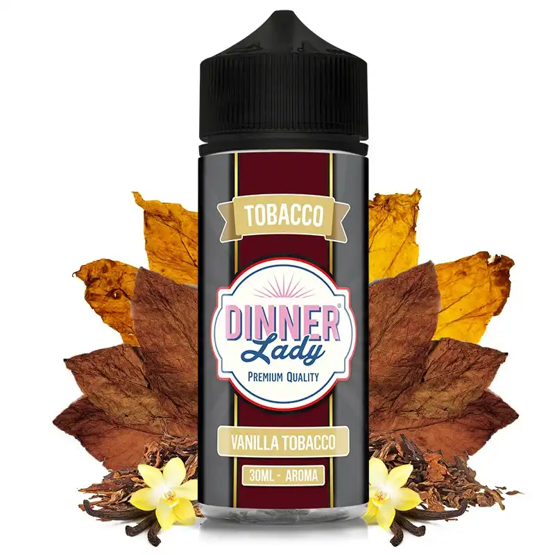 Vanilla Tobacco 30ml/120ml (Longfill) – Dinner Lady + Base 70ml 100% VG
