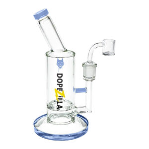 9" Dopezilla Lycan Dab Rig - Pale Blue