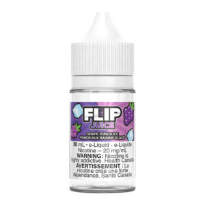 Flip Juice Salt-Nic E-Liquid - Grape Punch Ice 30ml