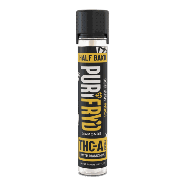 Half Bak'd THC-A Diamonds Pre Rolls | 2g - Image 5