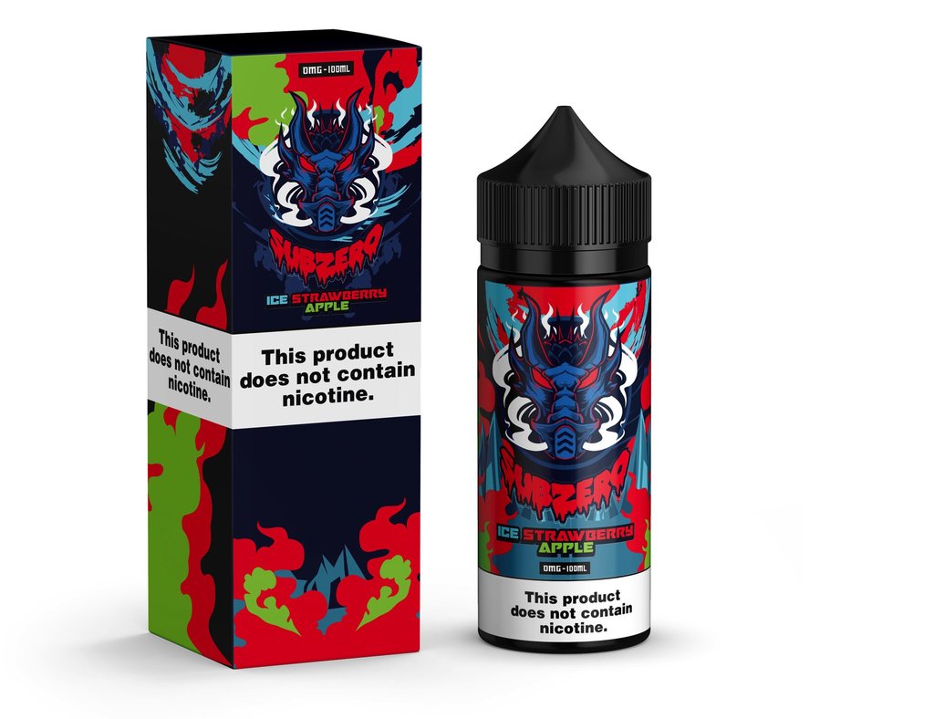 Sub Zero - Ice Strawberry Apple 100ml - Image 2