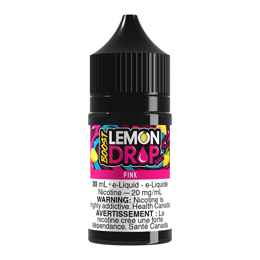 Lemon Drop Boost Salt Nic E-Liquid - Pink