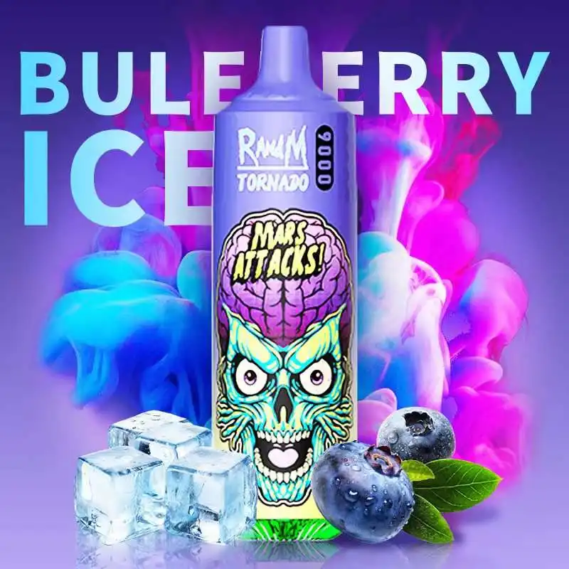 Blueberry Ice – RandM TORNADO & White Rabbit – 9000 puffs